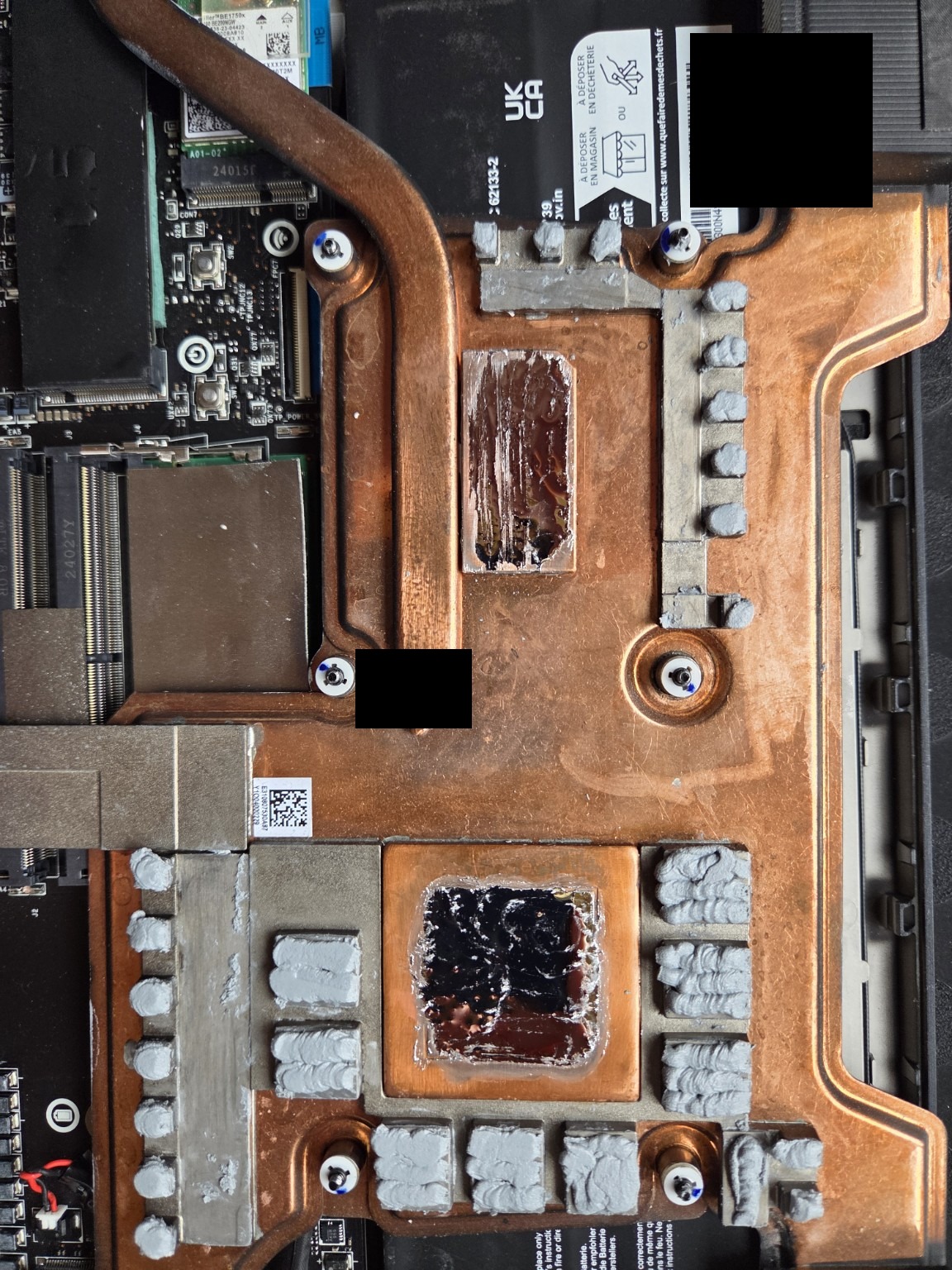 Heatsink-contact