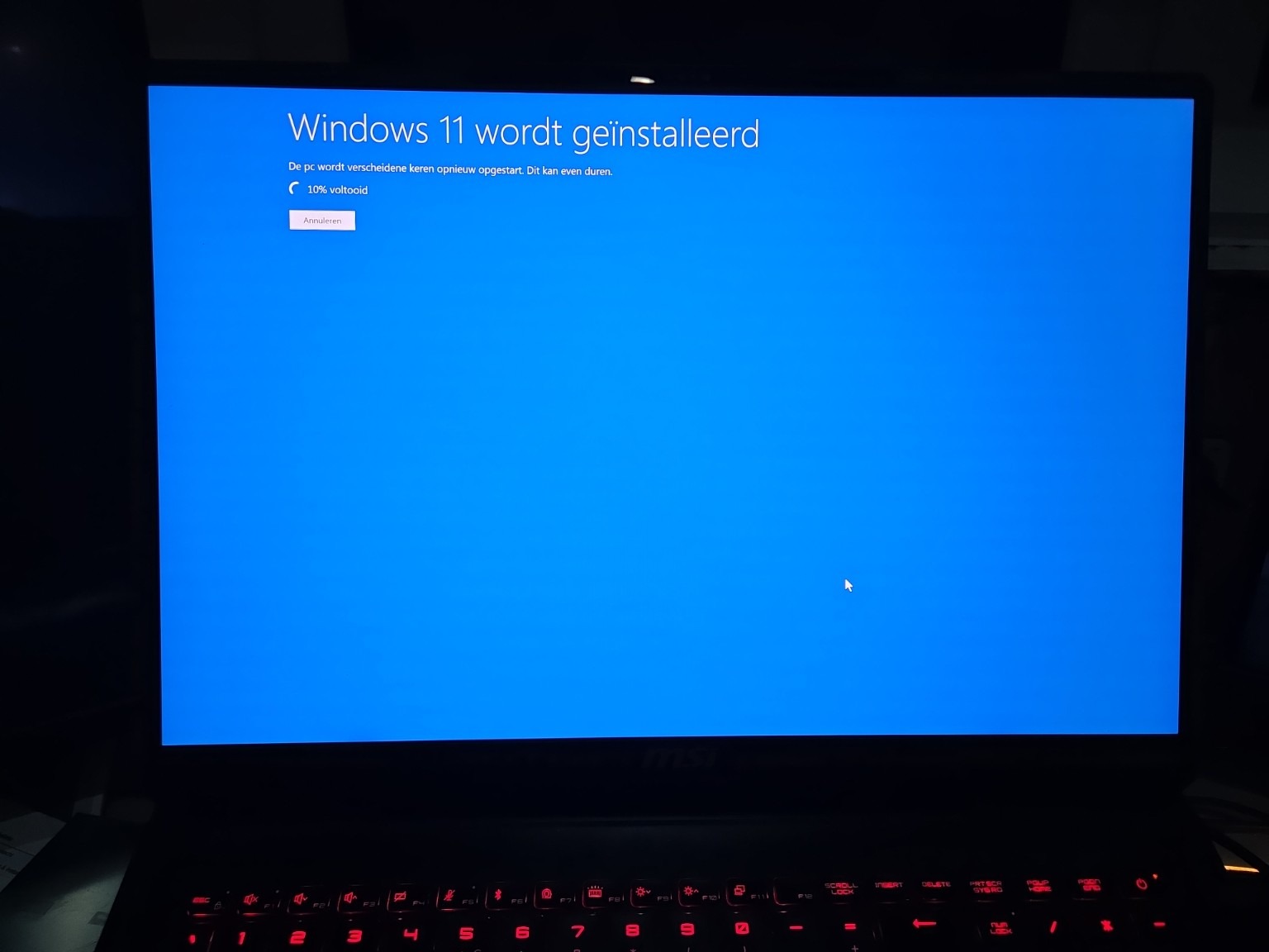 Windows 11 installatie