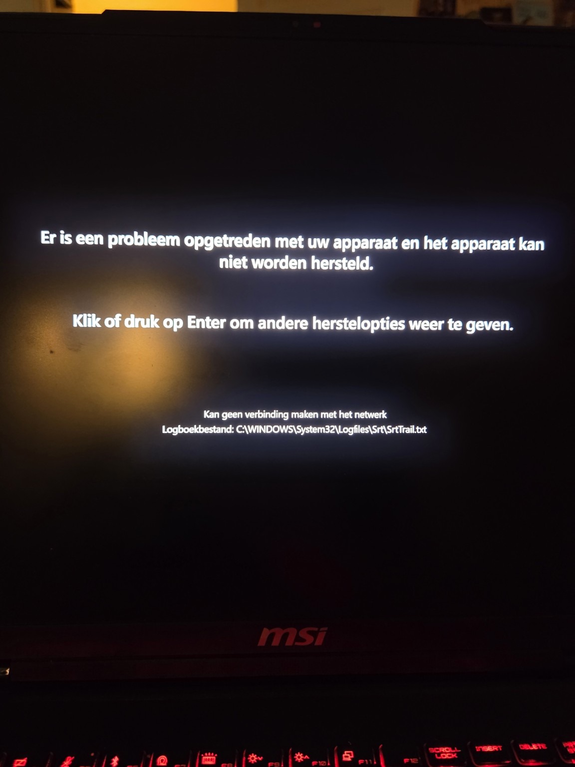 Windows-herstelomgeving